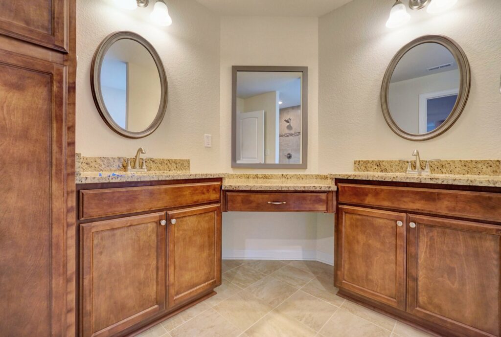 The Carter Primary Bathroom Dual Vanity