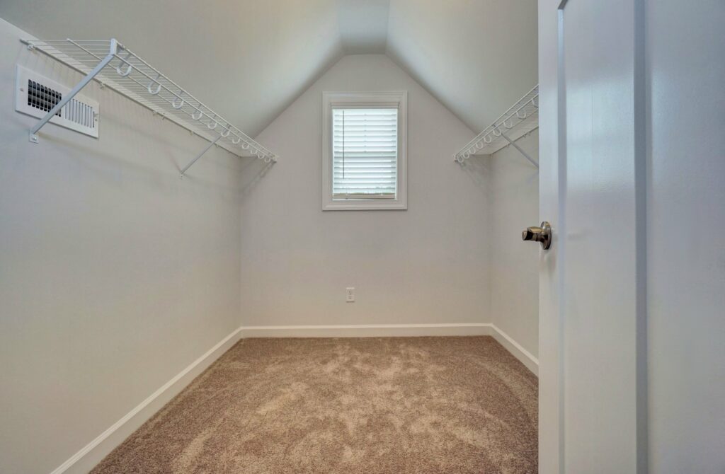 The Augusta Large Walk-in Closet with Window