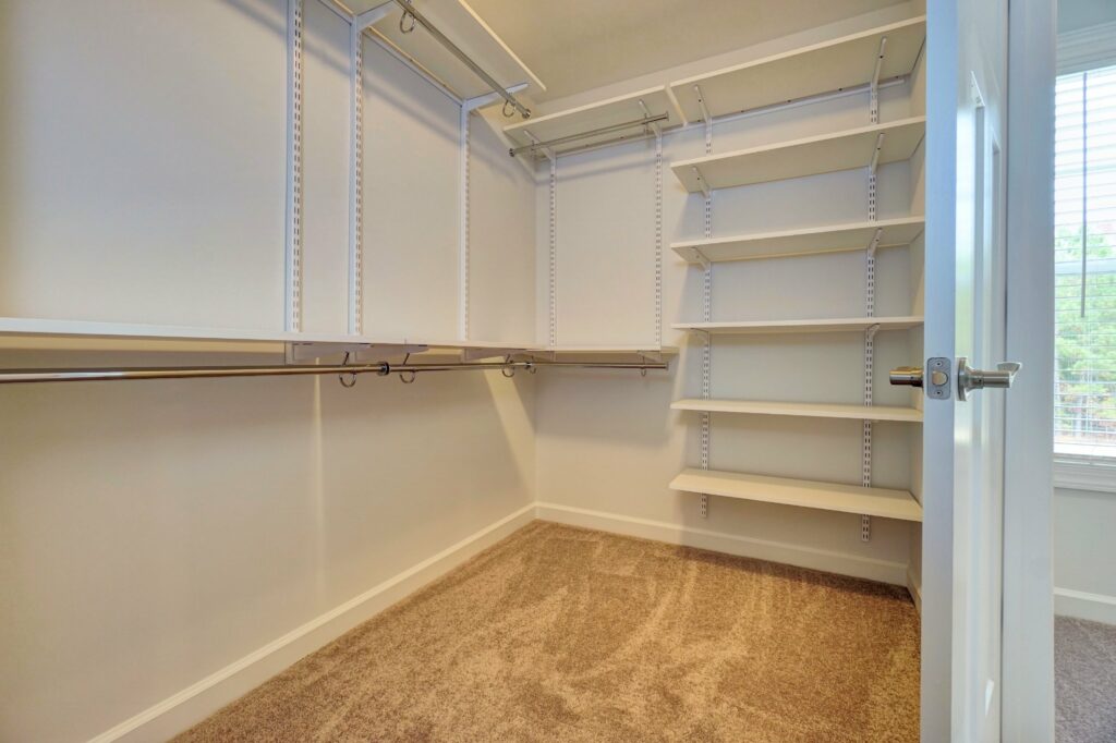 The Augusta Bedroom Large Walk-in Closet