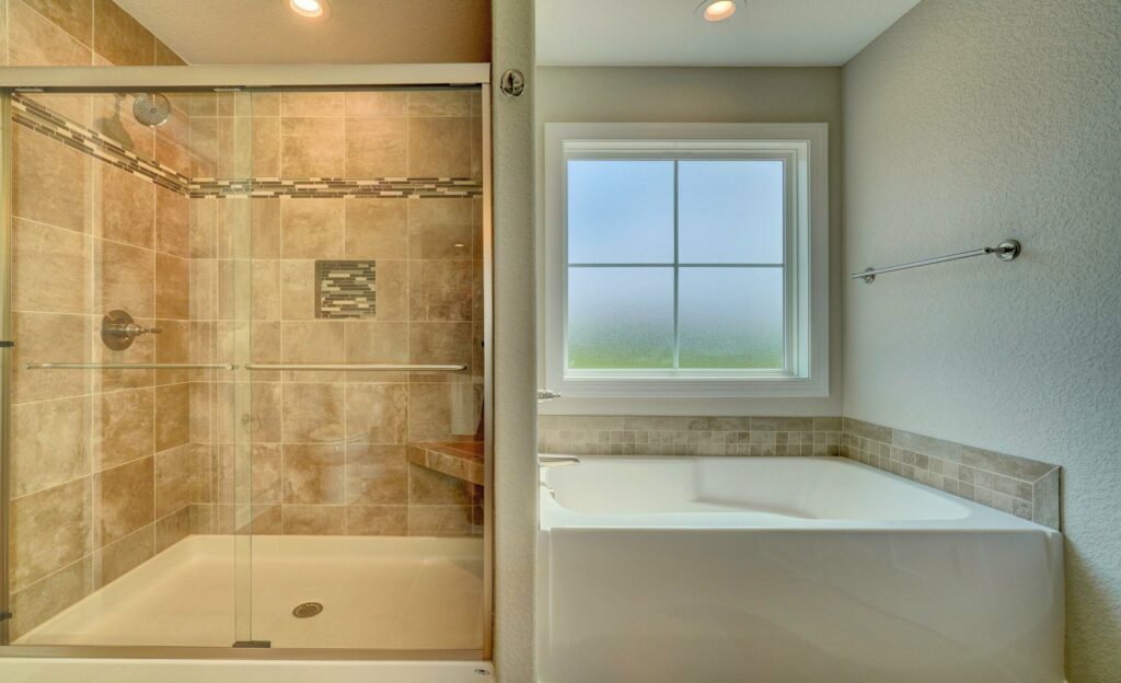 The Holland Shower and Soaker Tub