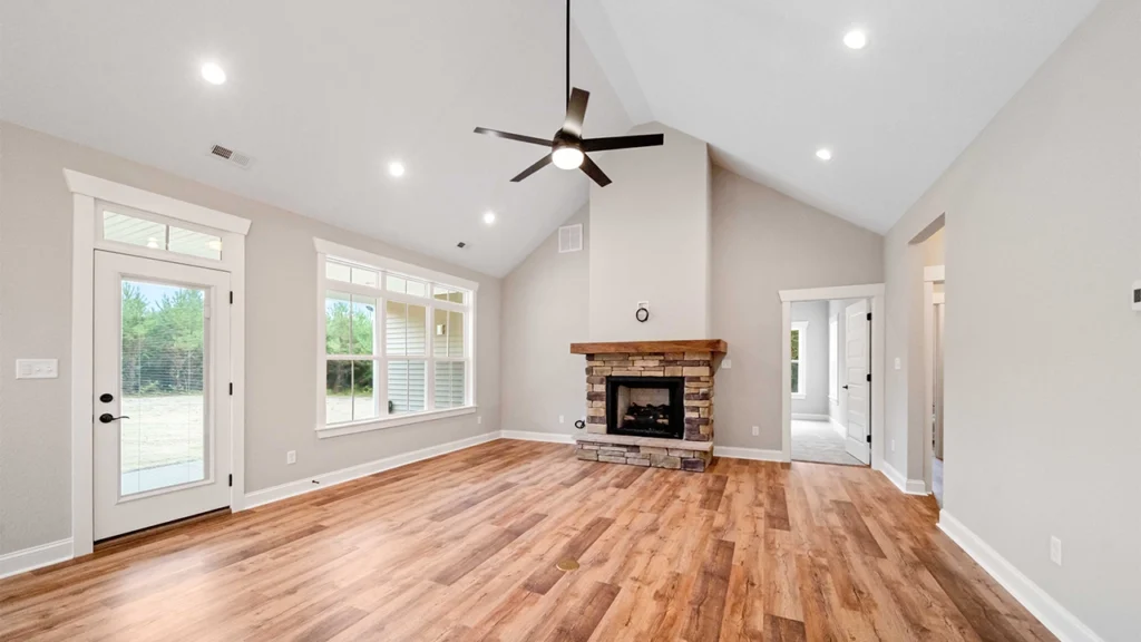 The Mayfield floorplan living room