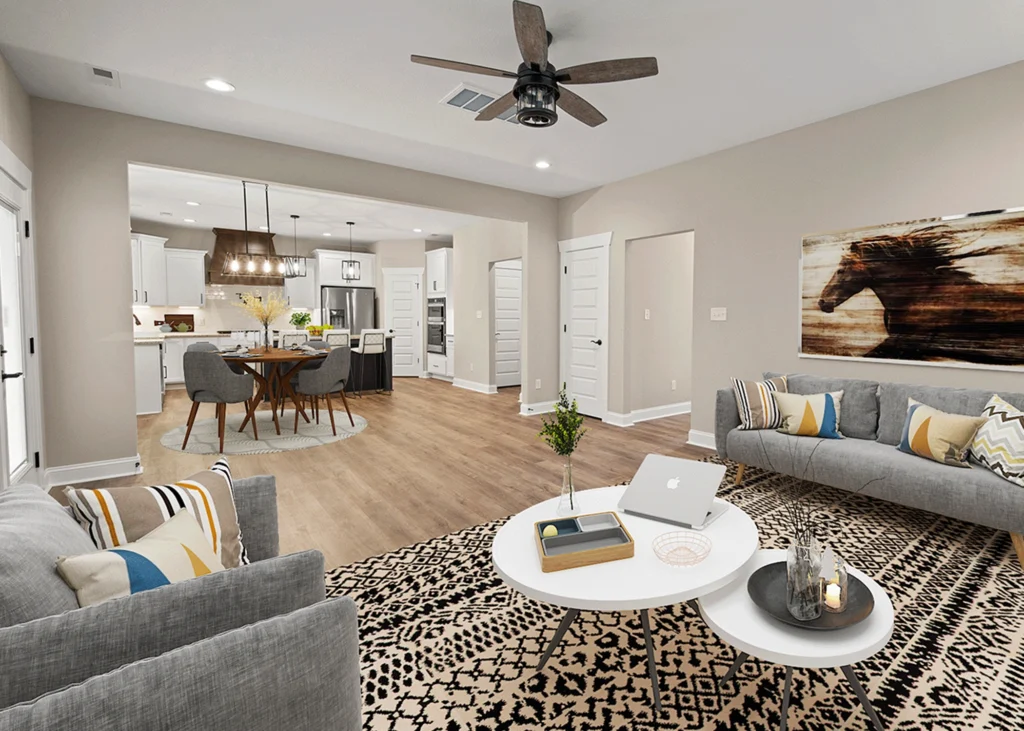 Augusta (2024 Floor Plan) Living Room Hybrid