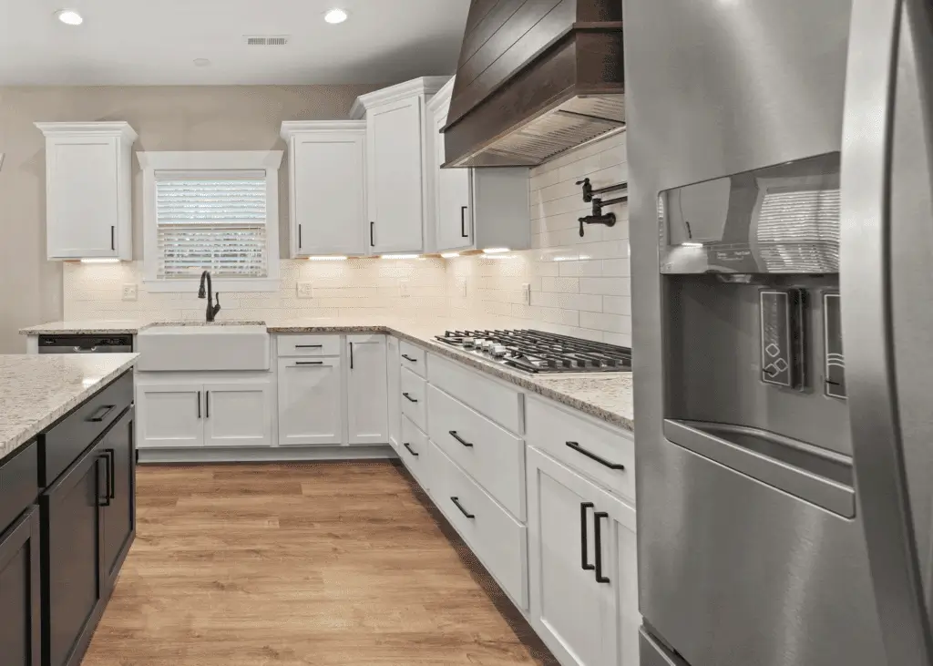 Capron kitchen interior by ab homes builders